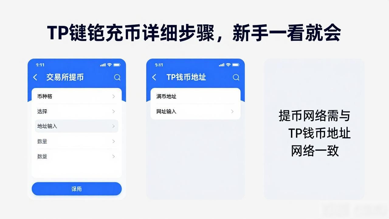 TP钱包充币详细步骤，新手一看就会