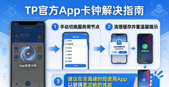 TP官方App卡顿、连不上？三步解决常见问题