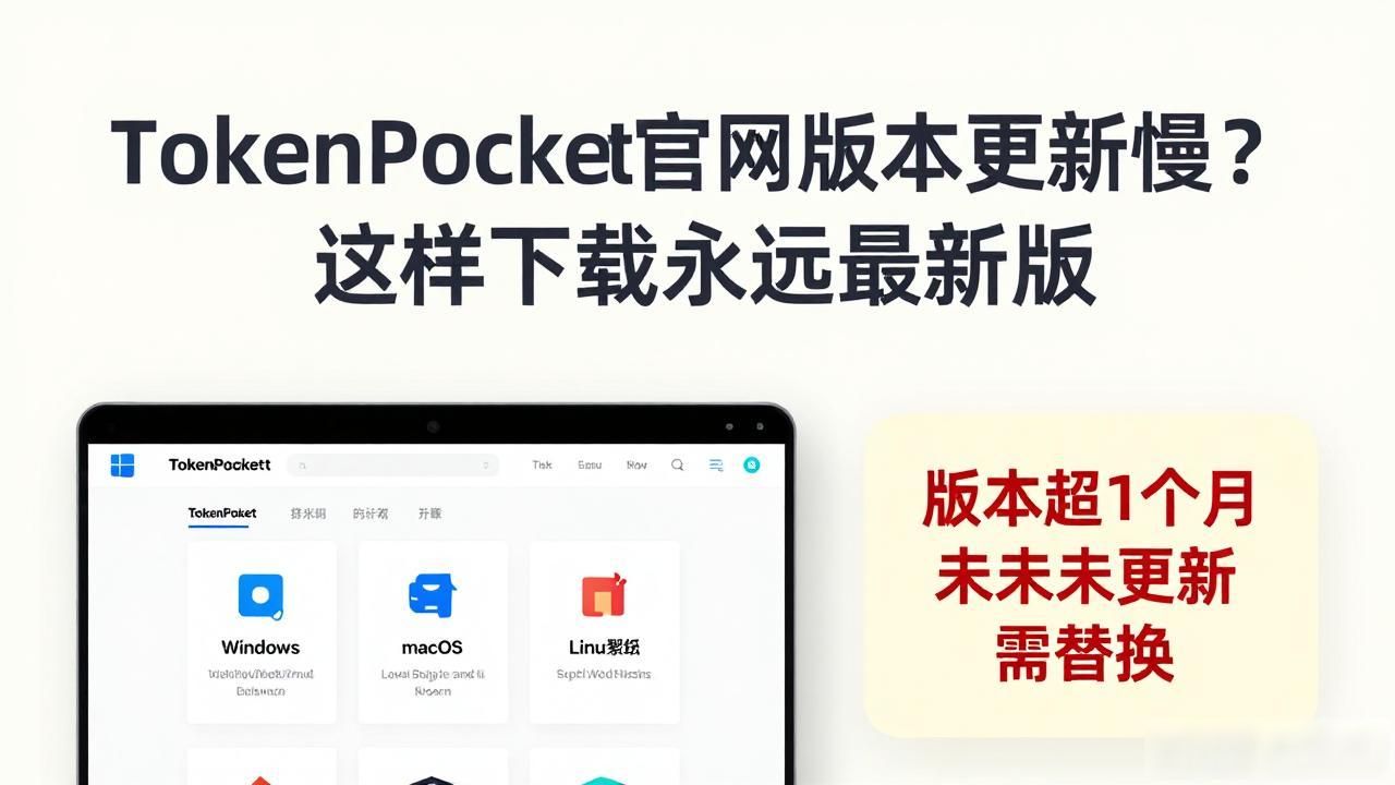 TokenPocket官网版本更新慢？这样下载永远最新版