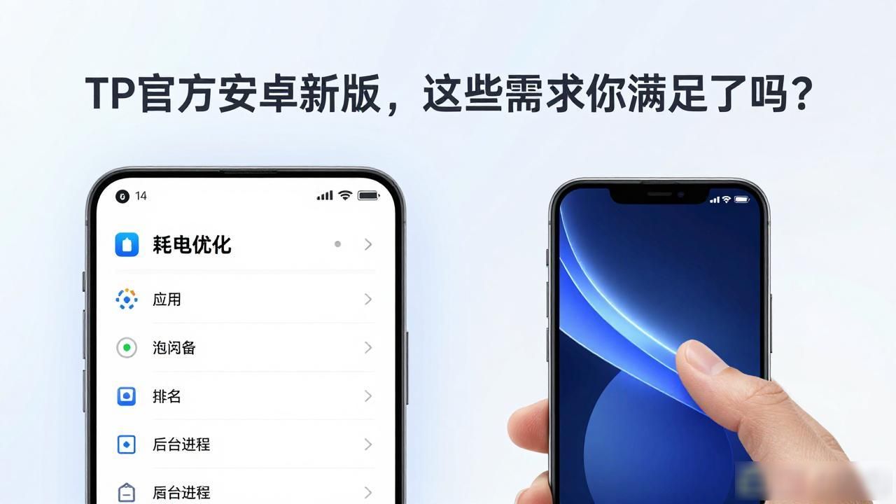 TP官方安卓新版，这些需求你满足了吗？