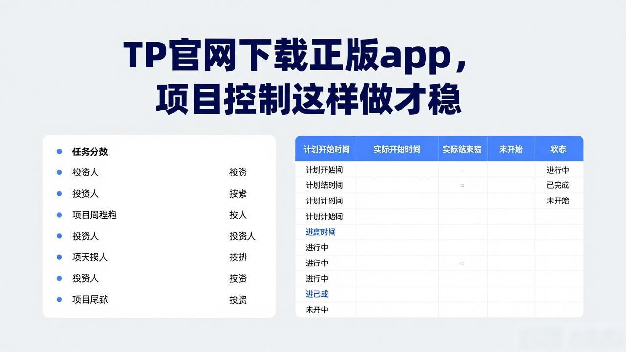 TP官网下载正版app，项目控制这样做才稳