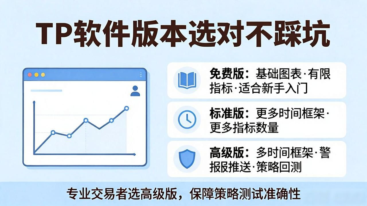 TP官方下载正版软件对比图表，选对版本不踩坑