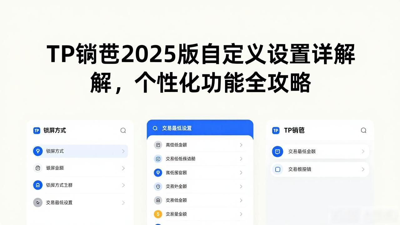 TP钱包2025版自定义设置详解，个性化功能全攻略