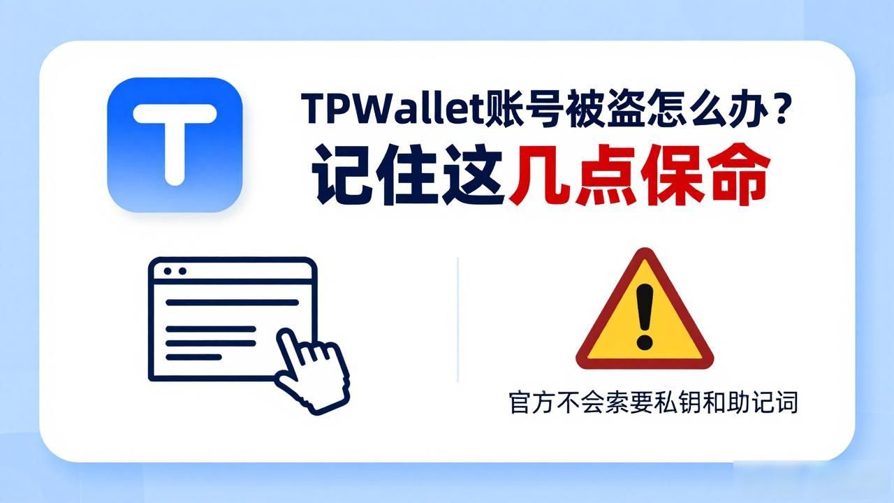 TPWallet账号被盗怎么办？记住这几点保命