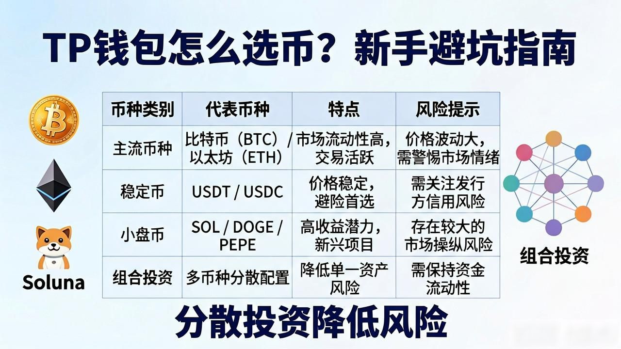 TP钱包怎么选币？新手避坑指南