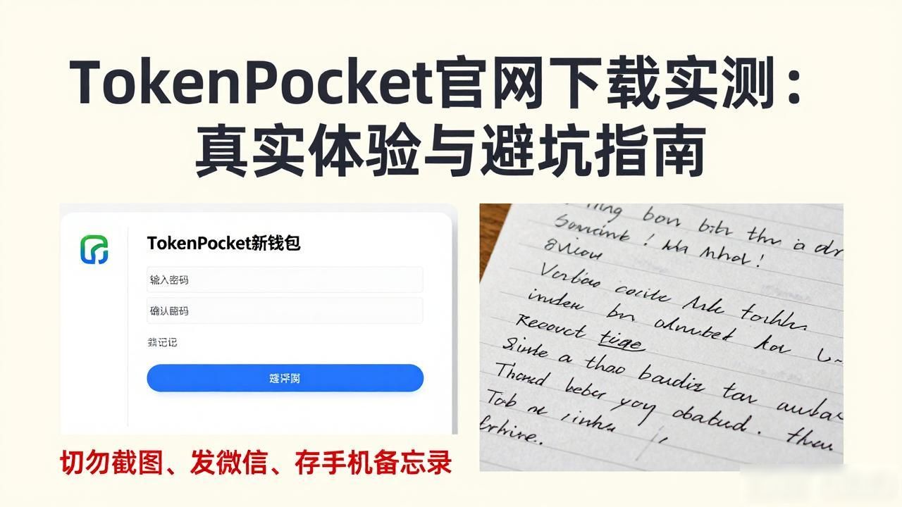 TokenPocket官网下载实测：真实体验与避坑指南