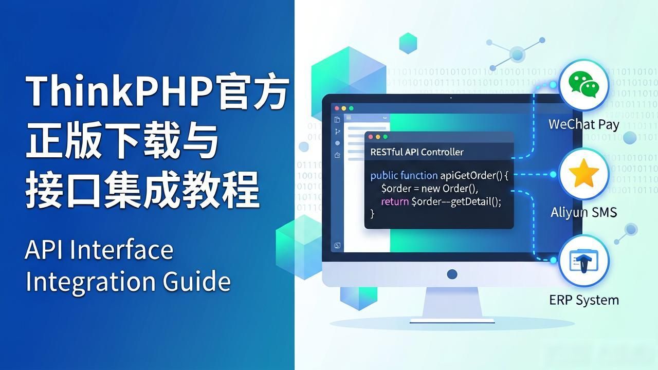 ThinkPHP官网下载_tp官方正版下载与外部接口集成_ThinkPHP Composer安装教程