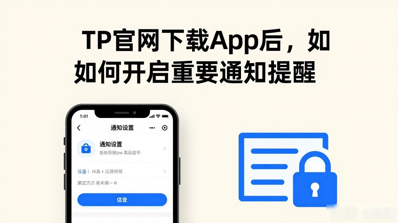 TP官网下载App后，如何开启重要通知提醒