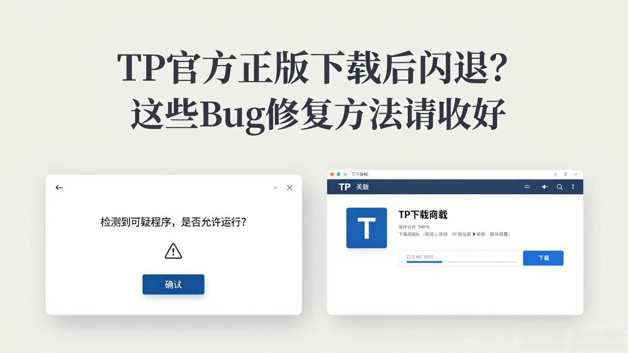 TP官方正版下载后闪退？这些Bug修复方法请收好