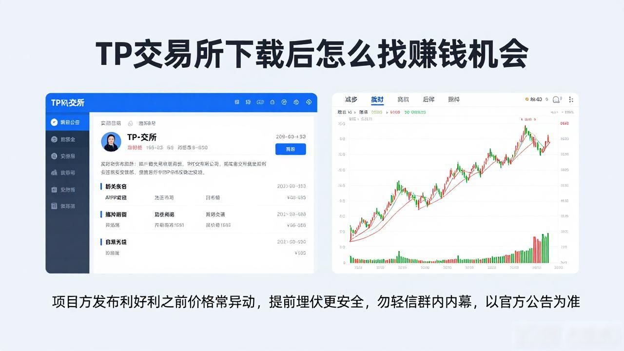 TP交易所下载后怎么找赚钱机会